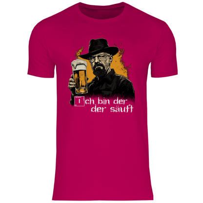 Ich bin der der säuft - Herren Shirt Sorbet