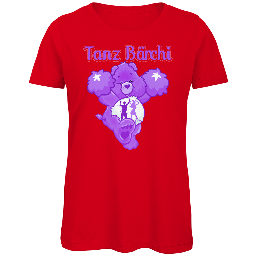 Tanz Bärchi - Glücksbärchi - Damen Premium Bio T-Shirt Red