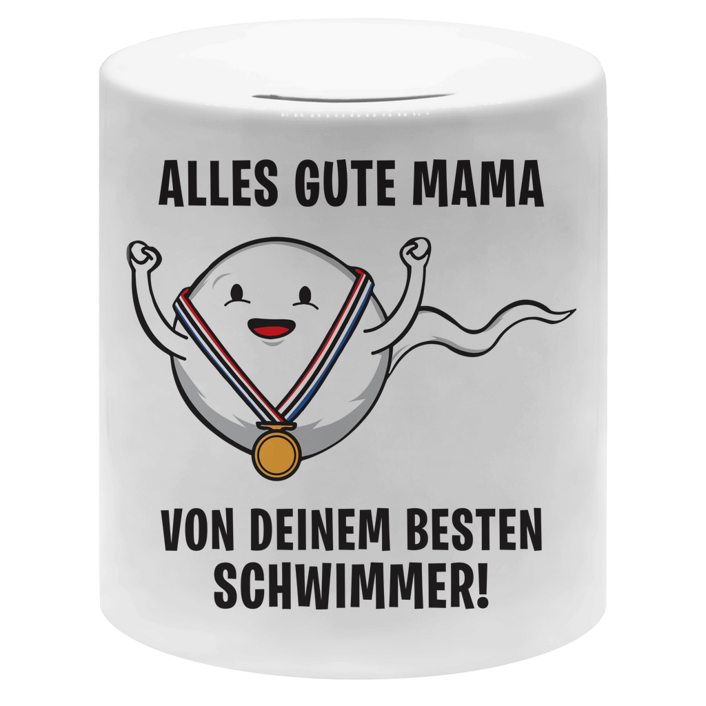 Alles gute Mama von deinem besten Schwimmer! - Sparbüchse Money Box