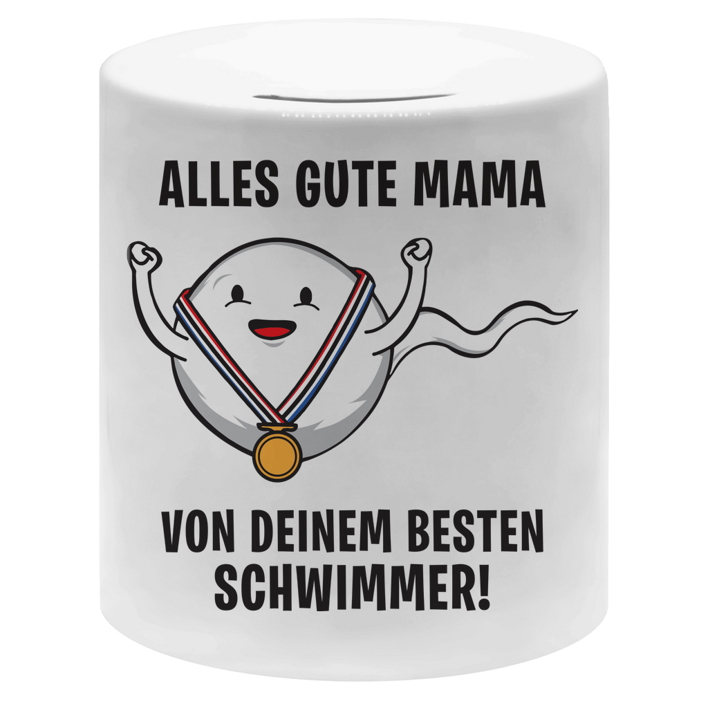 Alles gute Mama von deinem besten Schwimmer! - Sparbüchse Money Box White One size