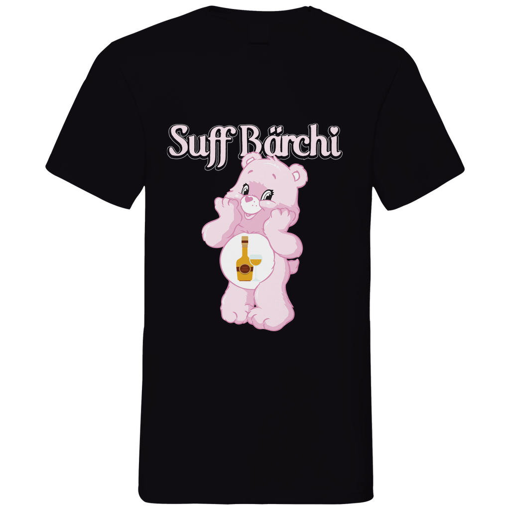 Suff Bärchi - Glücksbärchi - Herren V-Neck Shirt