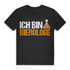 Ich bin Bierologe T-Shirt für Männer – Lustiges Bier Wissenschafts Design Black