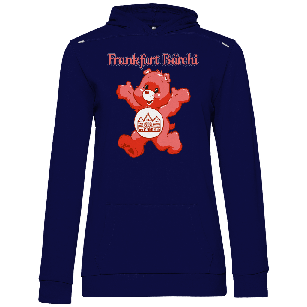 Frankfurt Bärchi - Glücksbärchi - Damen Hoodie Navy Blue
