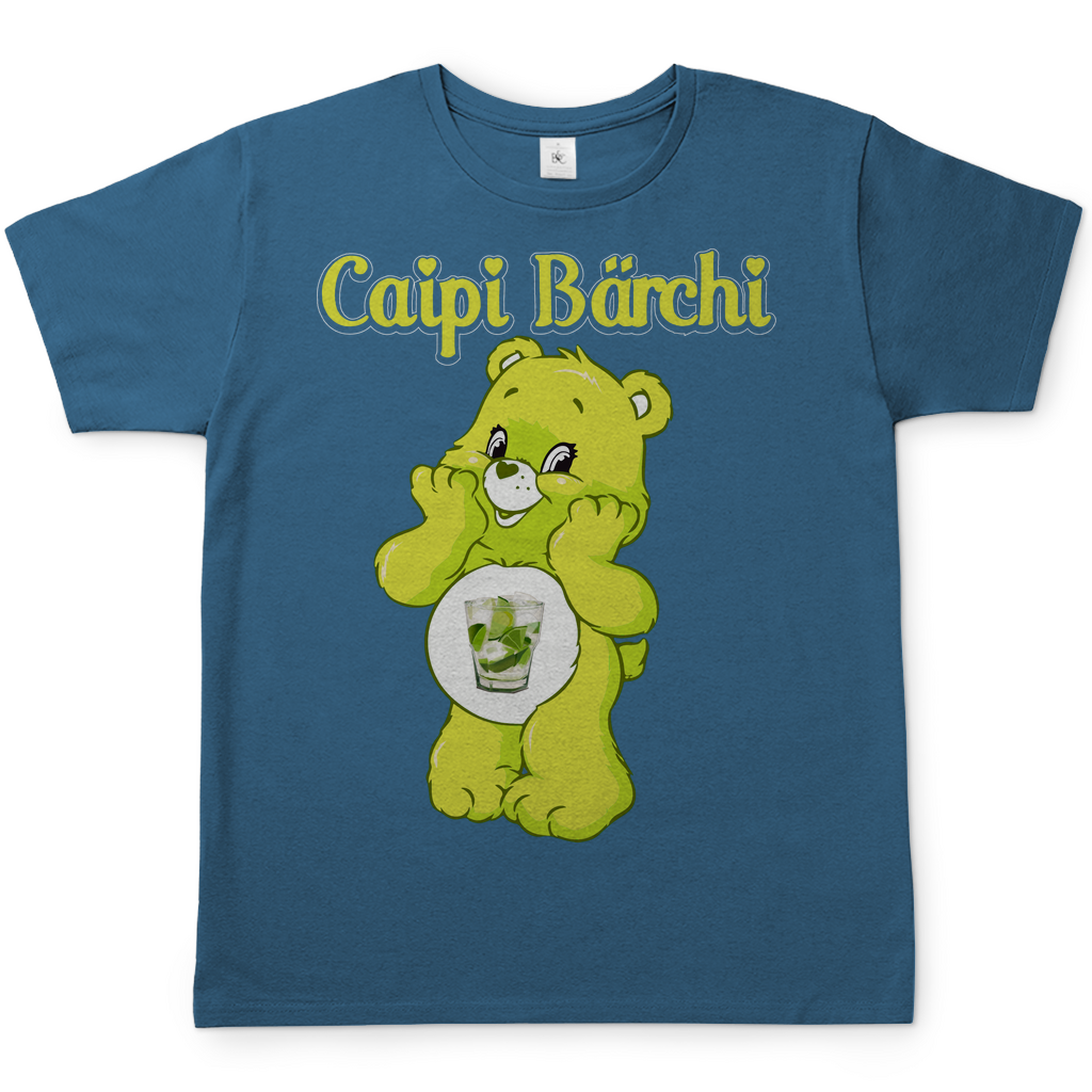 Caipi Bärchi - Glücksbärchi - Herren Shirt Stone Blue