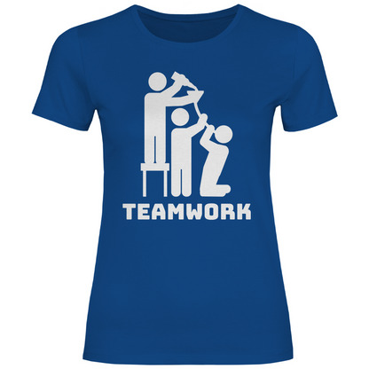 Teamwork - Damenshirt Royal Blue