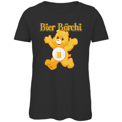 Bier Bärchi - Glücksbärchi - Damen Premium Bio T-Shirt Black