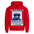 Wanted Krümelmonster Raub und Schmuggel von Keksen - Herren Premium Bio Hoodie Red