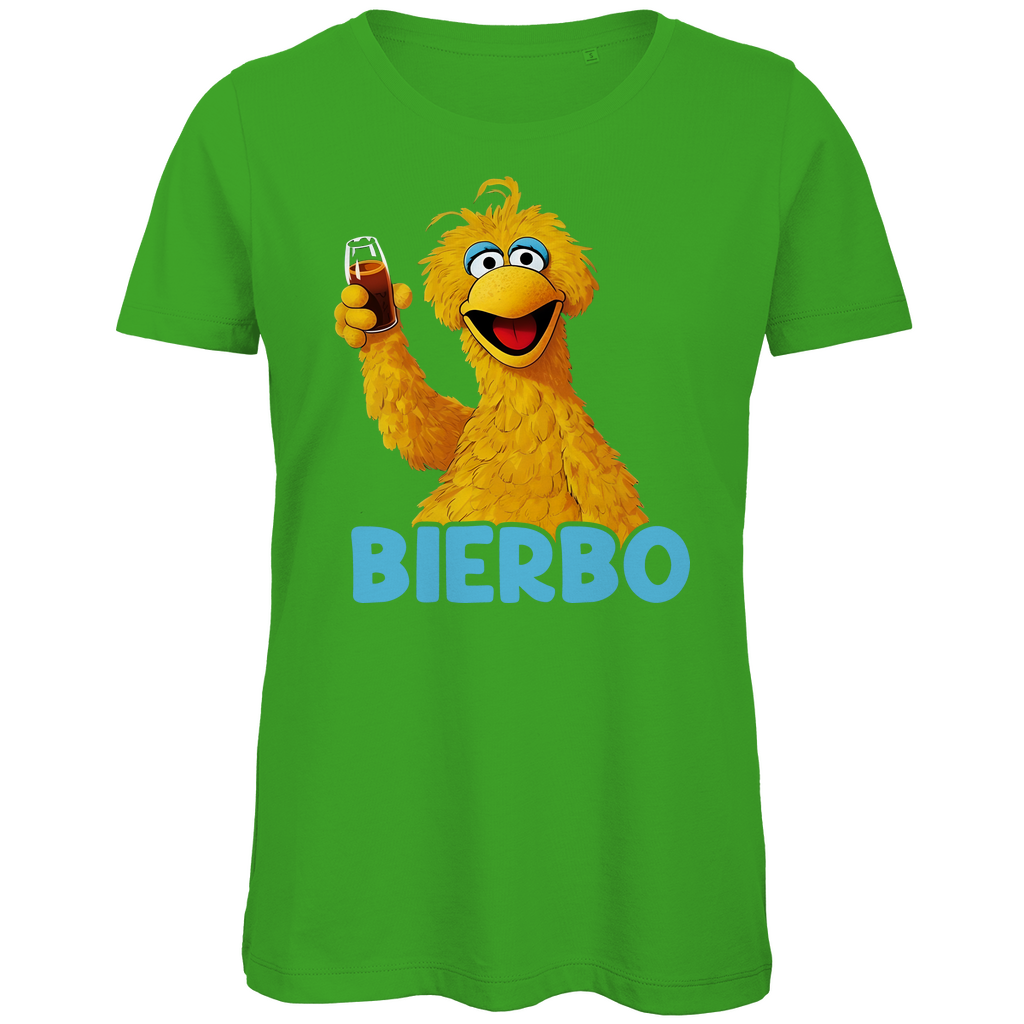 Sesamstraße - Bibo Bierbo - Damen Premium Bio T-Shirt Real Green