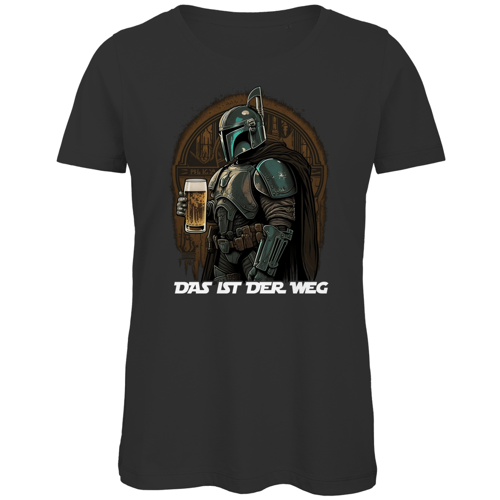 Das ist der Weg - Mandalorian Bier - Damen Premium Bio T-Shirt