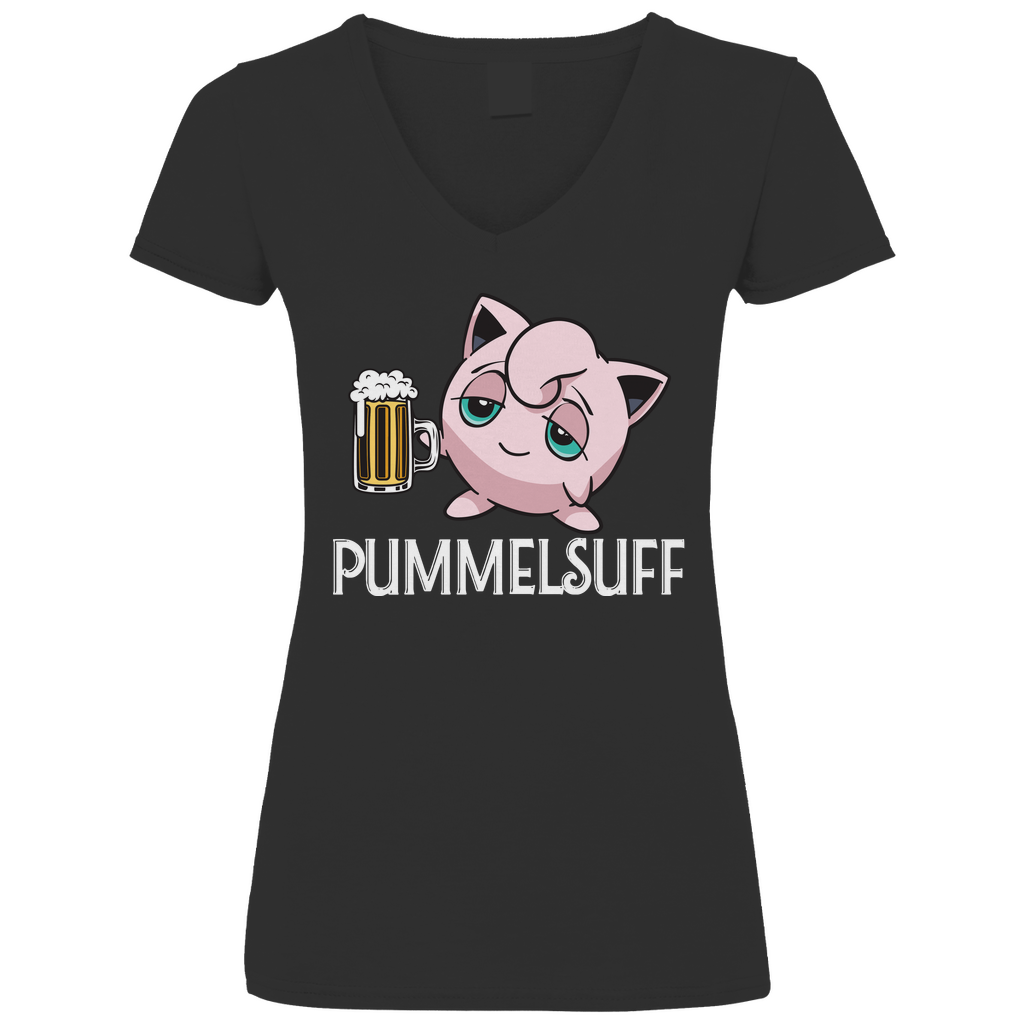 Pummelsuff Pummeluff Pokemon - V-Neck Damenshirt