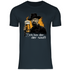 Ich bin der der säuft - Herren Shirt Dark Grey Solid