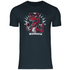 Weinosaurus - Herren Shirt Dark Grey Solid