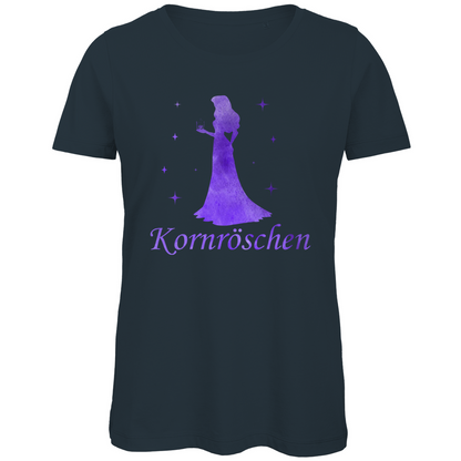 Kornröschen - Prinzessin Aquarell - Damen Premium Bio T-Shirt