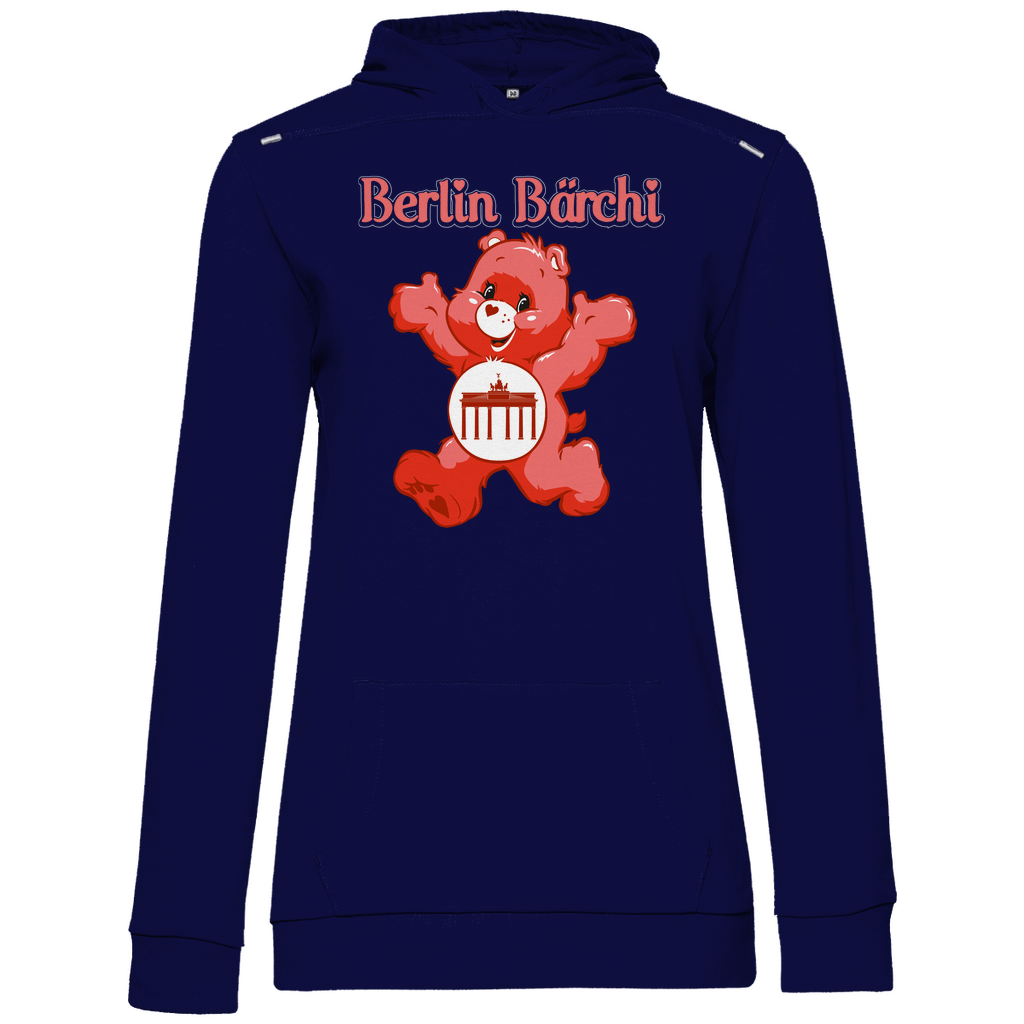 Berlin Bärchi - Glücksbärchi - Damen Hoodie Navy Blue