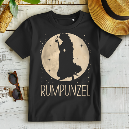 Rumpunzel Rapunzel Mond Prinzessin - Damen Premium Bio T-Shirt