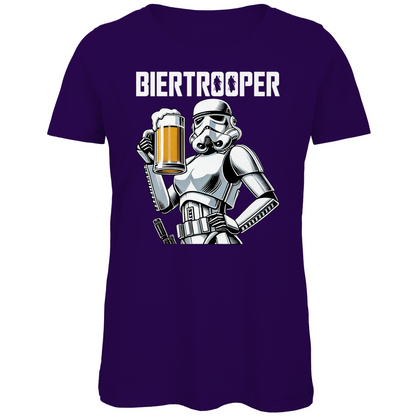 Biertrooper - Star Wars Stormtrooper - Damen Premium Bio T-Shirt Urban Purple