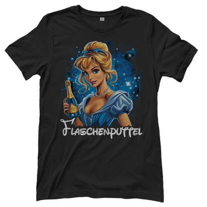 Flaschenputtel Retro - Damenshirt Black