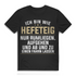 Ich bin wie Hefeteig Funshirt Herren lustiges T Shirt Männer Geschenk Flachwitz Black