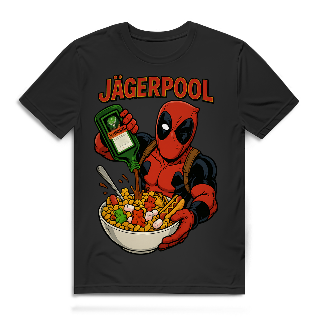 Jägermeister Deadpool Jägerpool - Herren Premium Bio T-Shirt