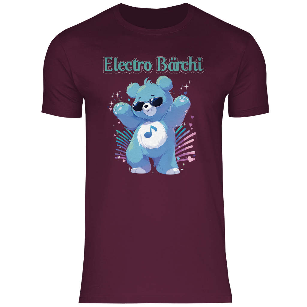 Electro Bärchi - Glücksbärchi - Herren Shirt