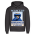Wanted Krümelmonster Raub und Schmuggel von Keksen - Herren Premium Bio Hoodie Asphalt