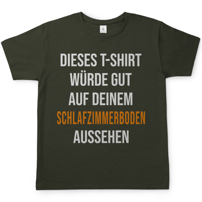 T-Shirt würde gut auf deinem Schlafzimmerboden aussehen - Herren Shirt Urban Khaki