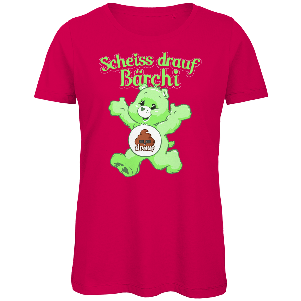 Scheiss drauf Bärchi - Glücksbärchi - Damen Premium Bio T-Shirt