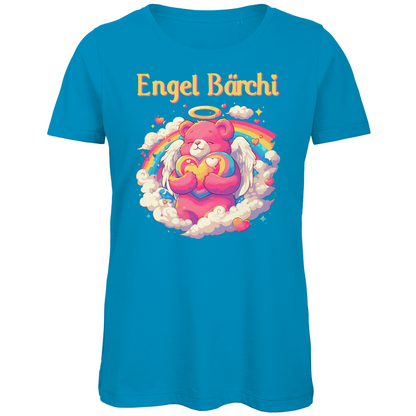 Engel Bärchi - Glücksbärchi - Damen Premium Bio T-Shirt Atoll