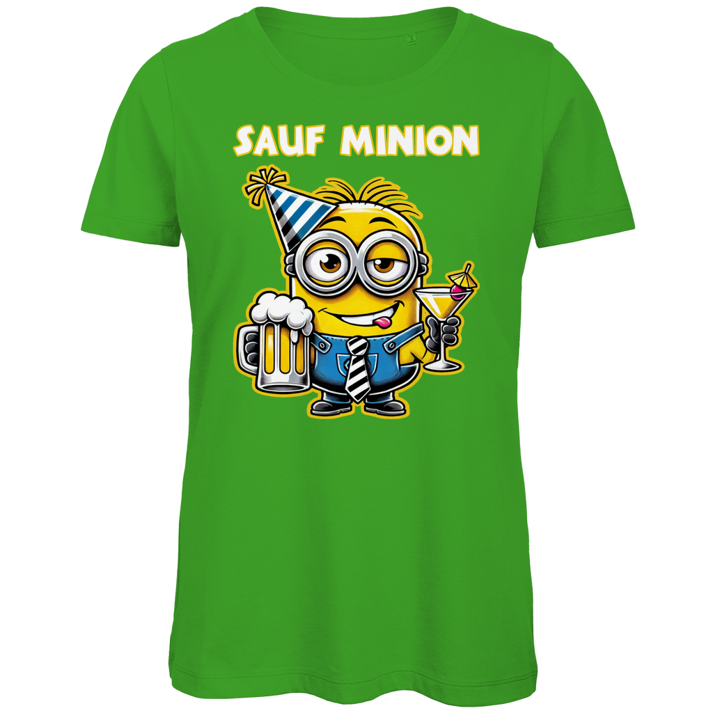 Sauf Minion - Damen Premium Bio T-Shirt