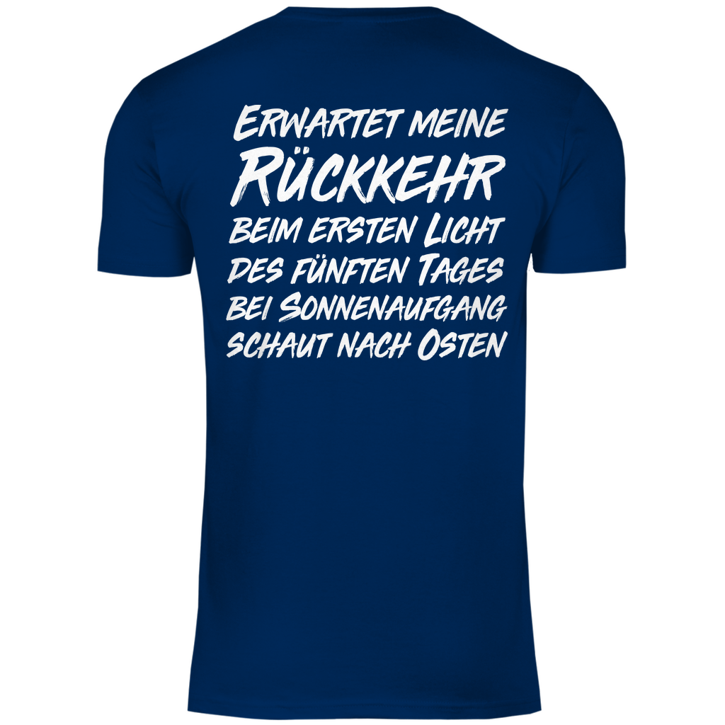 Gönndalf der Blaue Real - Beidseitiger Druck - Herren Shirt