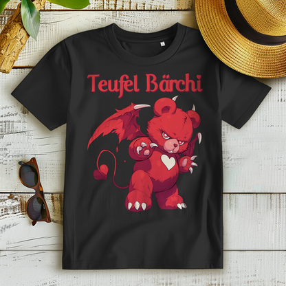 Teufel Bärchi Glücksbärchi Bär Teddybär Teufelchen - Damen Premium Bio T-Shirt