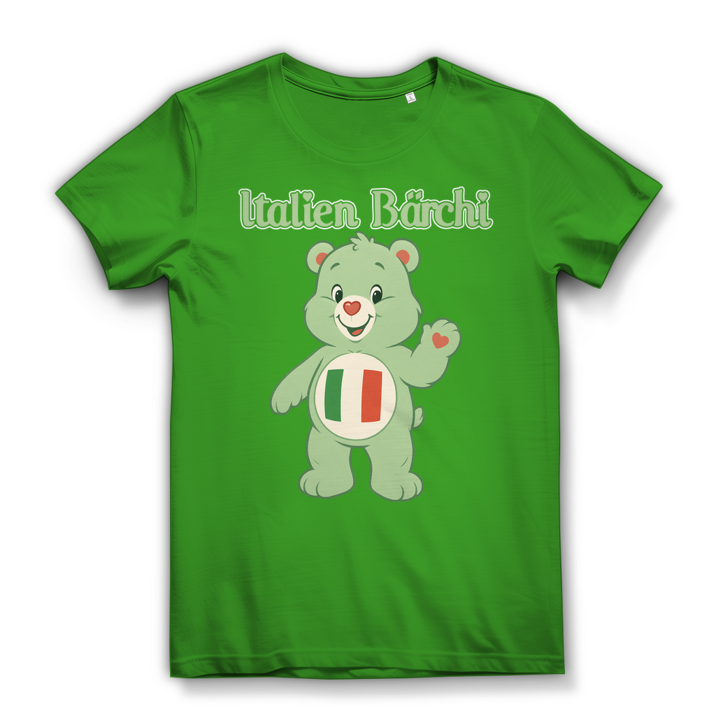 Italien Bärchi - Glücksbärchi - Damen Premium Bio T-Shirt Real Green