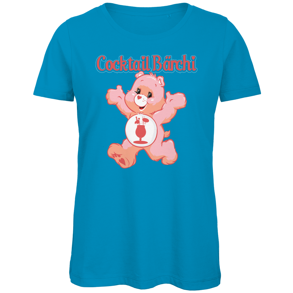 Cocktail Bärchi - Glücksbärchi - Damen Premium Bio T-Shirt Atoll