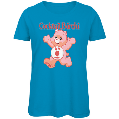 Cocktail Bärchi - Glücksbärchi - Damen Premium Bio T-Shirt Atoll