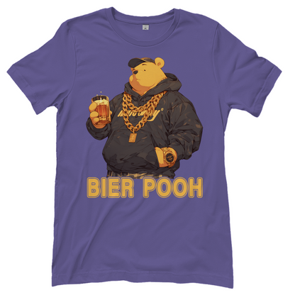 Winnie the Bier Pooh - Damenshirt Millennial Lilac