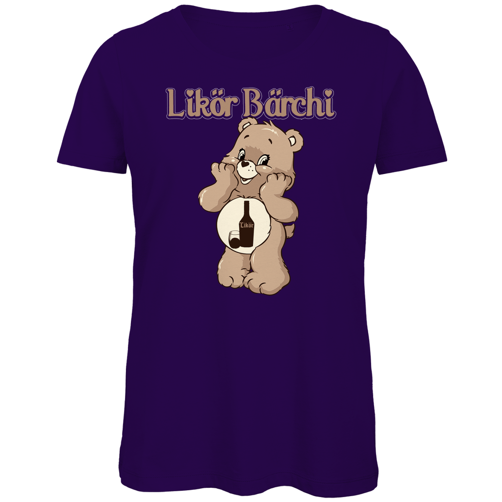 Likör Bärchi - Glücksbärchi - Damen Premium Bio T-Shirt Urban Purple