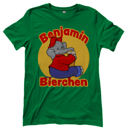 Benjamin Blümchen Bierchen - Damenshirt Kelly Green