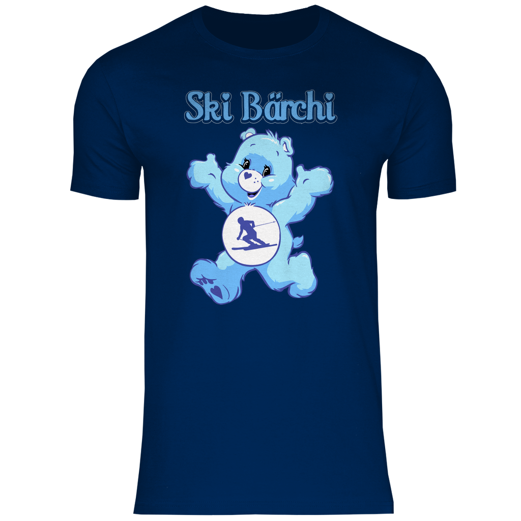 Ski Bärchi - Glücksbärchi - Herren Shirt Navy