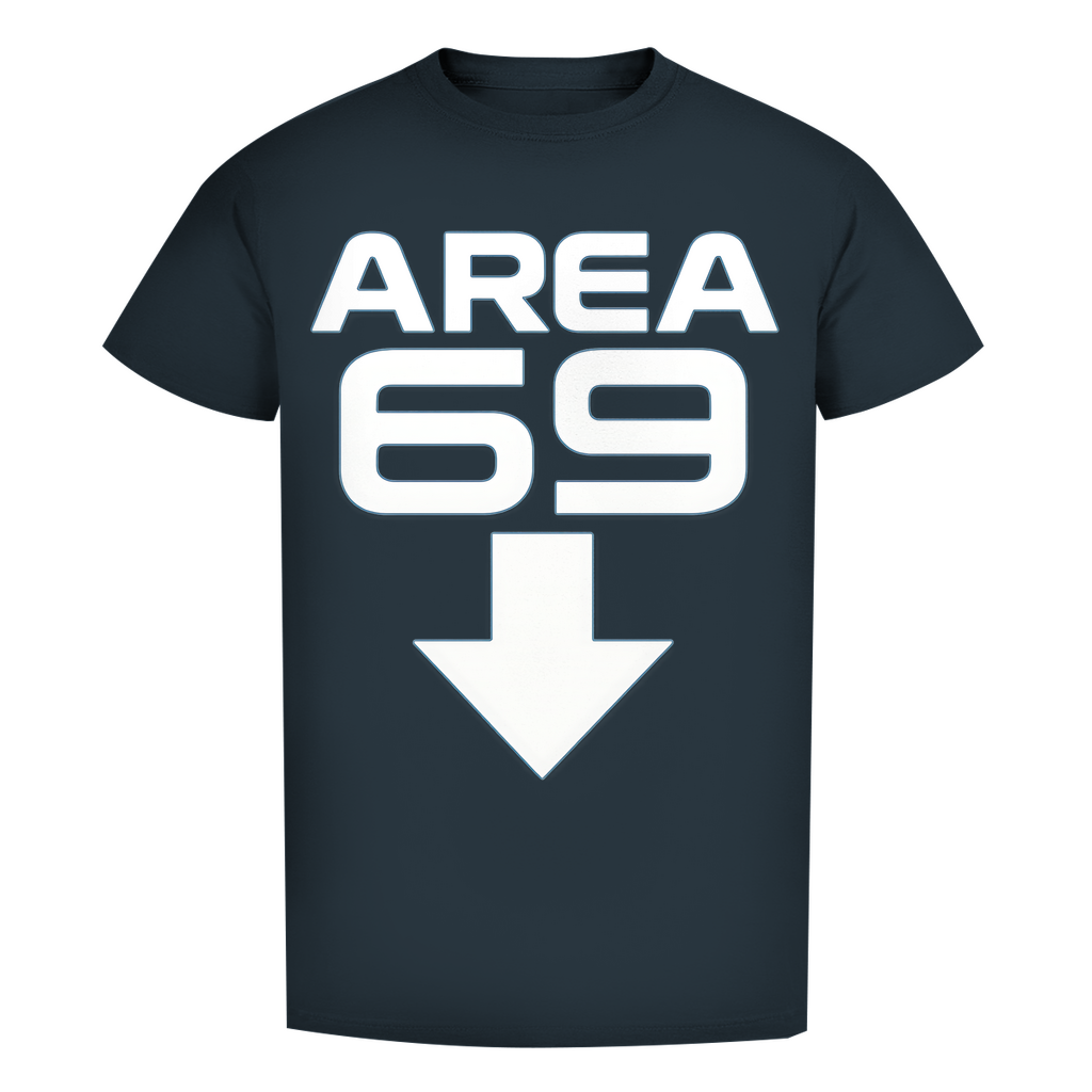 Herren Premium Bio T-Shirt Area 69 Dark Grey Solid