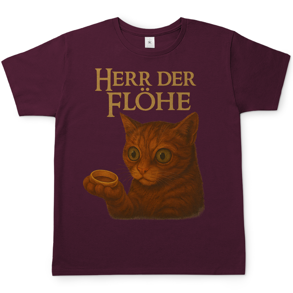 Herr der Flöhe - Herren T-Shirt Burgundy