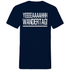 YEEEAH Wandertag! - Herren V-Neck Shirt Navy