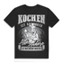 Herren T-Shirt für Hobbyköche – Alles außer Kochen ist warten Black