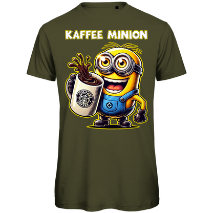 Kaffee Minion - Herren Premium Bio T-Shirt