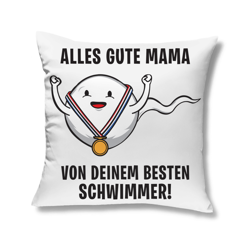 Alles gute Mama von deinem besten Schwimmer! - Kopfkissen