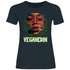 Veganerin - Damenshirt Dark Grey Solid