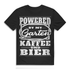 Männer Bio T-Shirt – Mein Garten Kaffee und Bier sind mein Antrieb Black