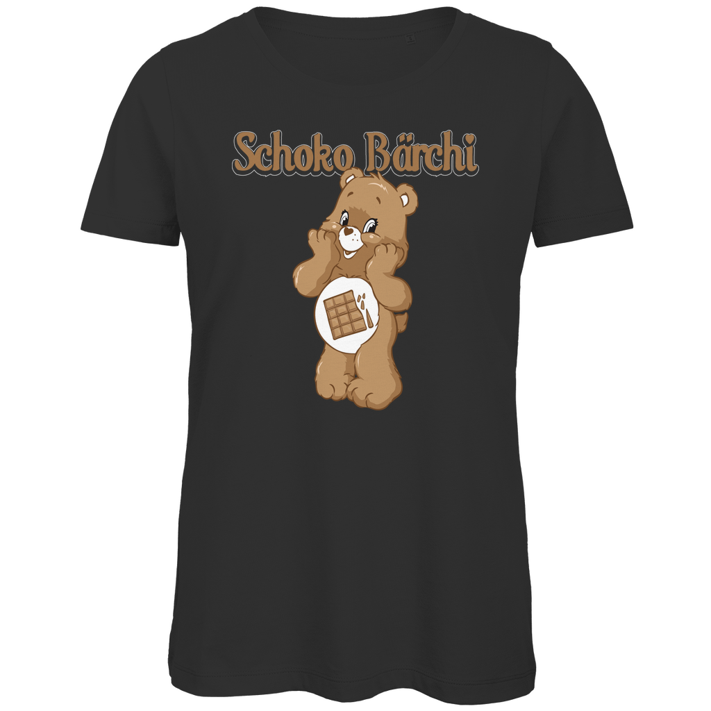 Schoko Bärchi - Glücksbärchi - Damen Premium Bio T-Shirt