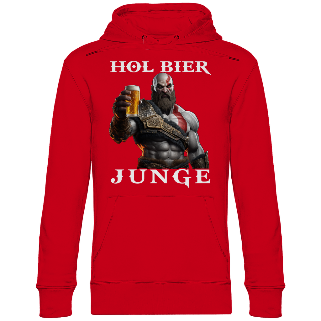 Kratos God of War hol Bier Junge - Unisex Hoodie