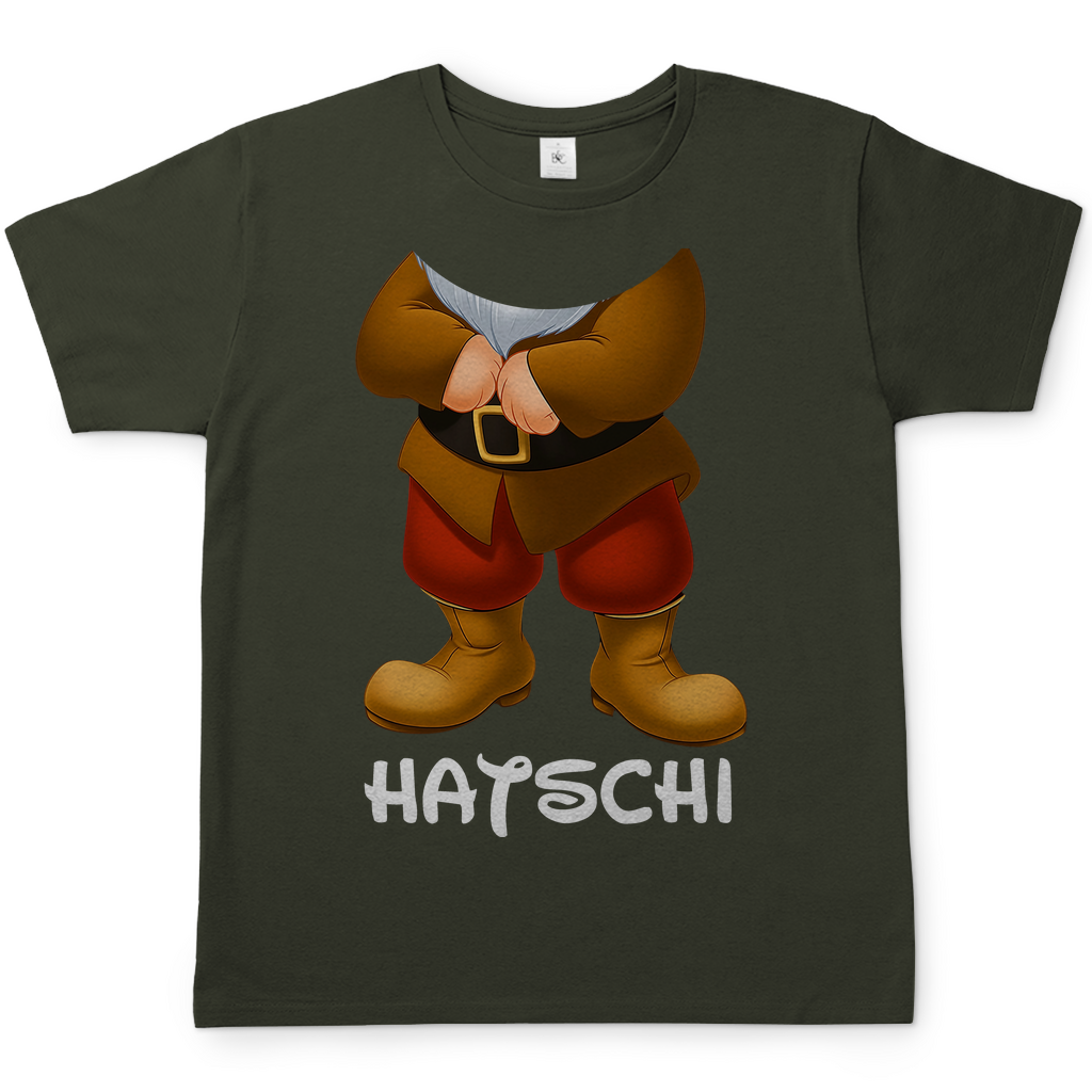 Schneewittchen und die 7 Zwerge - Hatschi - Herren Shirt Urban Khaki