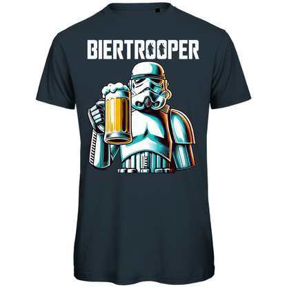 Biertrooper - Star Wars Stormtrooper - Herren Premium Bio T-Shirt Dark Grey Solid